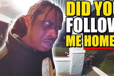 Are You FOLLOWING Me? (Caught on Ring Doorbell)