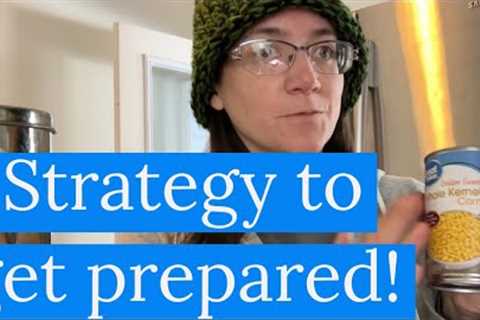 How to Start Prepping from NOTHING!! - Emergency Preparedness Food Storage