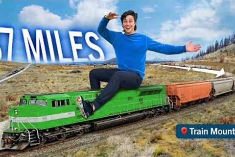 Riding the WORLD'S LONGEST Model Train Track!