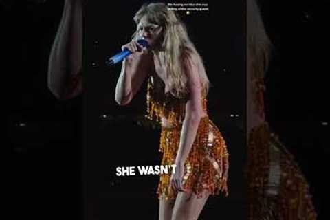 Taylor Swift yelled at a security guard to help a fan 👏