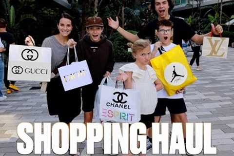 NO BUDGET SHOPPING SPREE AT THE MOST LUXURIOUS MALL IN FLORIDA | I'LL BUY ANYTHING