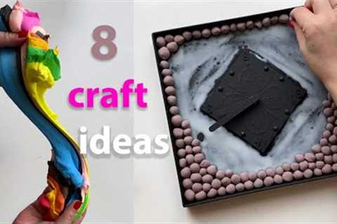 DIY 8 cardboard and paper craft ideas