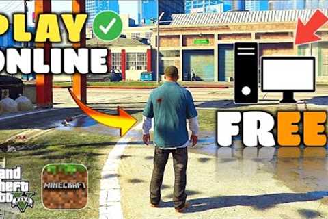 Finally Play Pc Game Online Without Download|| FREE||Top 10 Website||Gta V,Minecraft And More 2023