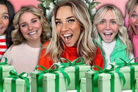 GIVING my 15 SIBLINGS Christmas Presents!