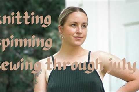 Ep. 36 - [knitting podcast] new summer knits, a finished object fail, and fun new fabric for fall