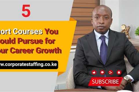 5 Short Courses You should Pursue for Your Career Growth