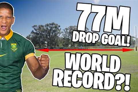 Can South Africa's Manie Libbok break a world record?! | Ultimate Rugby Challenge