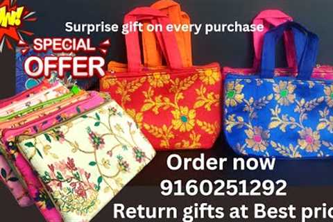 Return Gifts- Birthday - kitty Parties - all occasions - gift on every purchase - offer - 9160251292