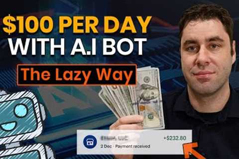 Lazy Way To Make Money Online With A.I For Beginners In 2024! ($100/Day)
