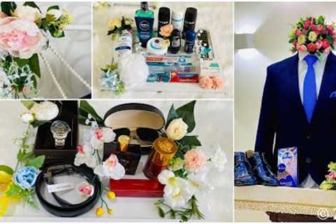 WEDDING 🥰 2 Beautiful Groom Hampers IDEA || LEARN How to make at Home