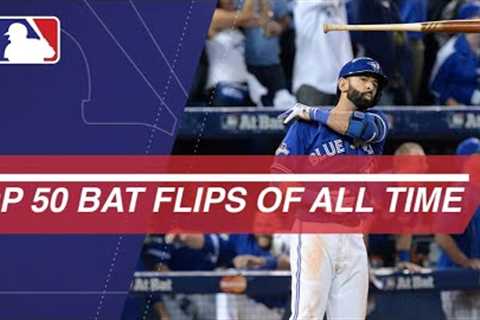 The Top 50 bat flips in MLB of All-Time