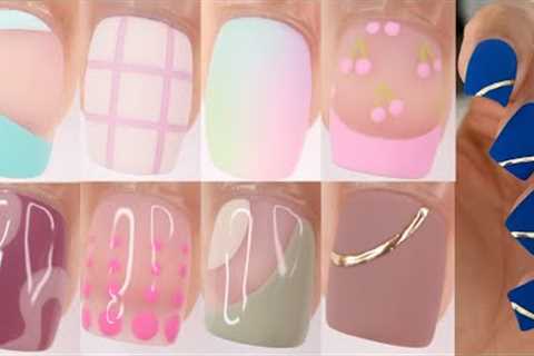 150+ EASY NAIL IDEAS | HUGE nail art compilation satisfying nail designs
