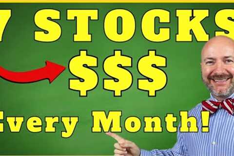 7 Passive Income Dividends to Pay Your Bills EVERY Month in 2024