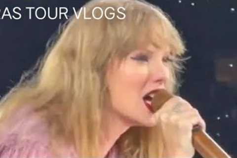 I recorded Taylor Swift CRIED after getting hurt | Eras Tour Vlogs