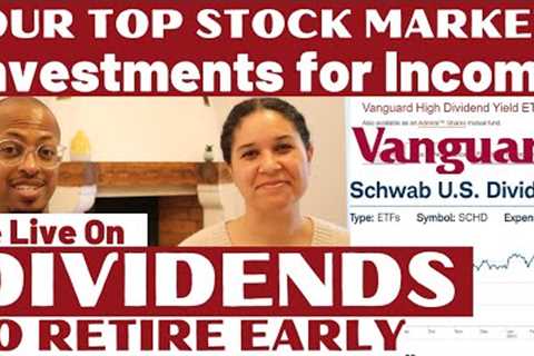 Our Top ETF Investments for Dividend Income and High Returns to Retire Early