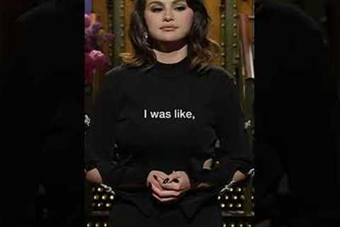 Selena Gomez impression of Miley Cyros is perfect 😂💗 #shorts #selenagomez #viral #tiktok