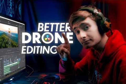 How to start editing AWESOME Drone Videos in Davinci Resolve! | My Tips and Tricks for Beginners