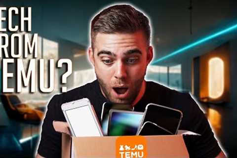 MASSIVE TEMU Tech Gadget Haul! Is It Worth It? | Temu Tech Product Review