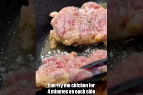 if you only have 20 minutes, make Spicy Garlic Chicken!