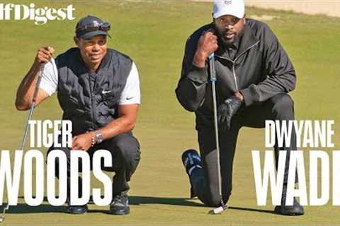 A Round with Tiger: Celebrity Playing Lessons - Dwyane Wade