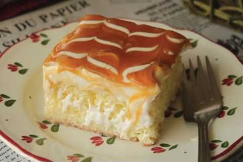 Turkish Milk Cake Recipe 😍 By Chef Hafsa