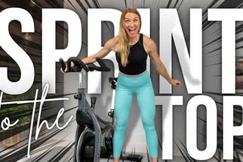 30-minute INTENSE HIIT SUPERSETS indoor cycling workout
