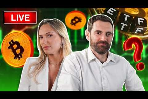 💥 LIVESTREAM: Spot Bitcoin ETF, BTC's Price, Market Crash, IRS &amp; MORE!!