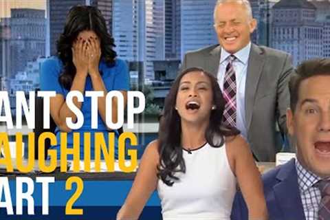 News Reporters Cant Stop Laughing Bloopers Part 2