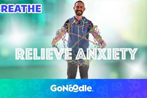 Learn To Relieve Anxiety | Guided Meditation For Kids | Breathing Exercises | GoNoodle