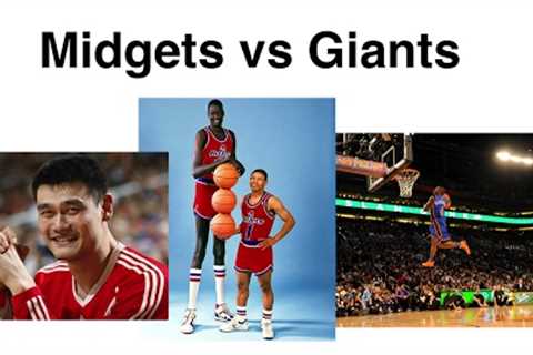 NBA 2K17 #3 Blacktop Challenge - MIDGETS VS GIANTS