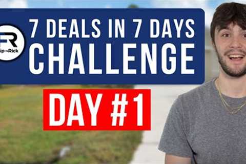How to Find Your FIRST WHOLESALING DEAL! | 7 Deals in 7 Days Challenge