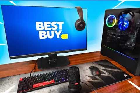 I Bought a Cheap Best Buy Streaming Setup…