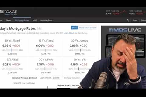 Mortgage Rates 📈 Jobs Report Sparks Mortgage Rate Hike - What Homebuyers Should Know!