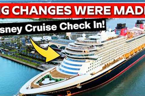 How To Check In For A Disney Cruise! Disney Cruise Line Online Check-In Changes EXPLAINED!