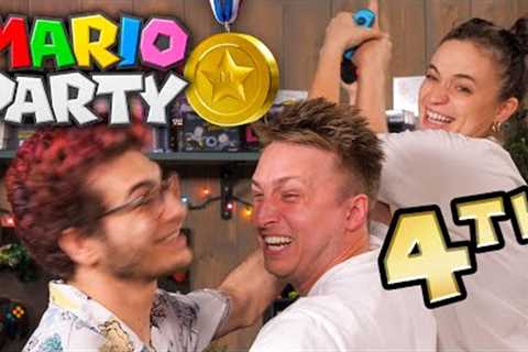Don't Win Mario Party Gets Physical