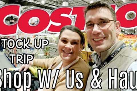 Costco Stock Up Trip &amp; Grocery Haul | Shop W/ Us | Anchorage, Alaska
