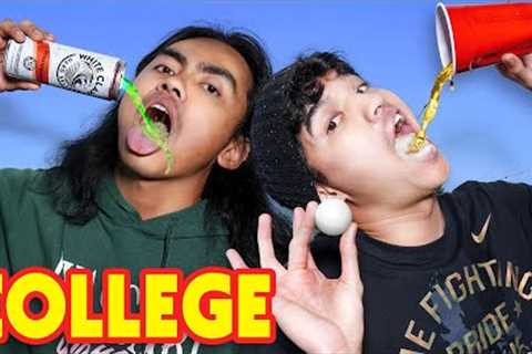 Trying College Drinking Games in Our 30s
