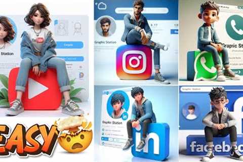 Unleash the Power: How to Create a 3D Social Media AI TRENDING images With Microsoft Bing For Free