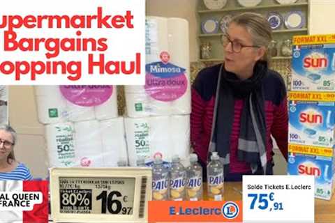 Supermarket Bargains Shopping Haul #shoppinghaul #january #discount #frugalliving