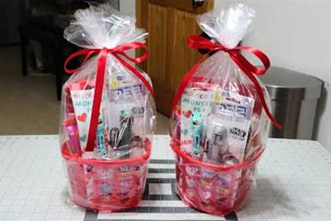 #dollartree Diy Valentine's Gift Basket for kids 2023