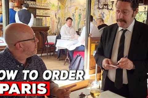 10 Things to KNOW about ORDERING FOOD in a French Restaurant