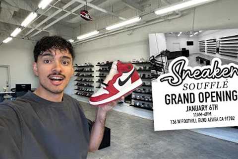 Its Finally Done *Opening A Sneaker Store*