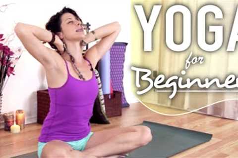 Yoga For Neck &amp; Shoulder Pain - Beginner Stretches For Neck, Back &amp; Shoulder Pain