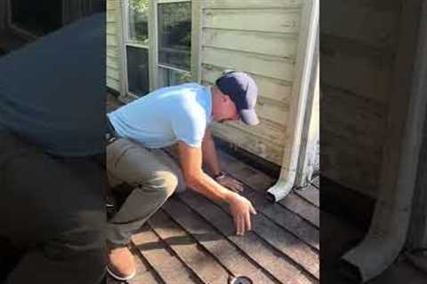 How This Downspout Caused A MAJOR Roof Leak