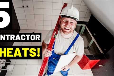 5 WAYS CONTRACTORS CHEAT THEIR CLIENTS! (Don't Let This Happen!! HOMEOWNERS SHOULD WATCH...)
