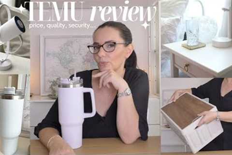 Was Shopping on TEMU a BIG MISTAKE!!! UNSPONSORED REVIEW OF 13 TEMU PRODUCTS || THE SUNDAY STYLIST