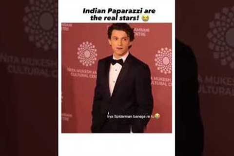 Funniest Indian Paparazzi Moments with Hollywood and Bollywood Celebrities at Ambani Event 😂..