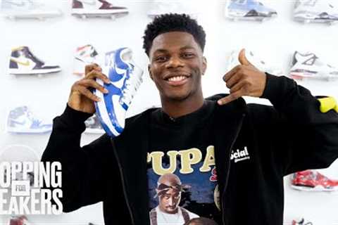 Aurélien Tchouaméni Goes Shopping for Sneakers at Kick Game