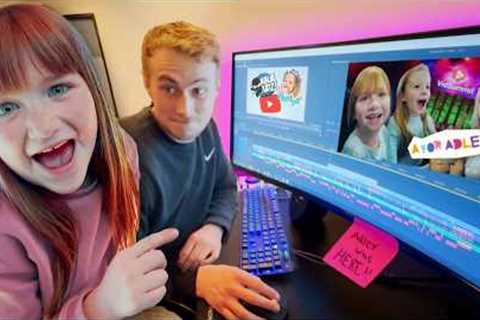 Made by: ADLEY    MY FiRST ViDEO EDiT!! Funny Barbie Story and my Vidsummit Fun with Nastya &amp;..