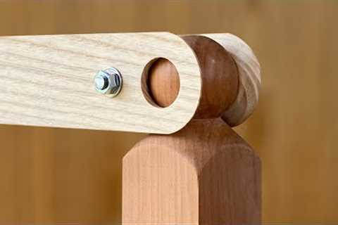 Making a Wooden Ball Joint | Japanese Woodworking